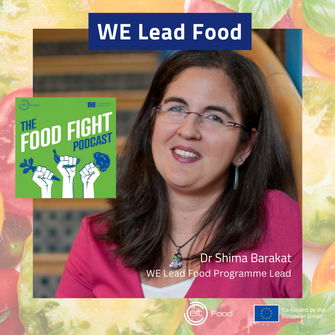 WE Lead Food Podcast Shima Barakat Geo map