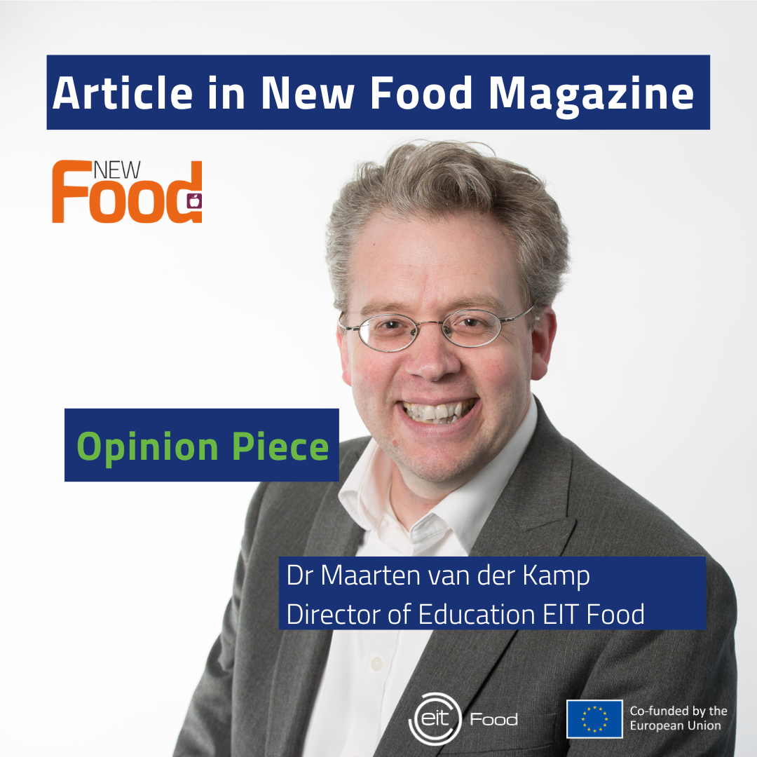 OpEd New Food Magazine European Year of Skills