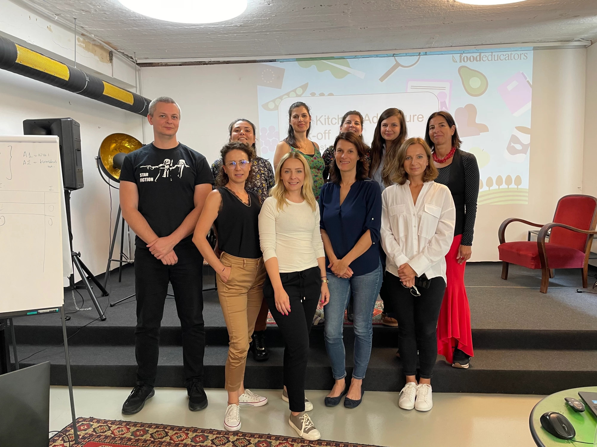 Food Educators The Kitchen Adventure had its kick off in Budapest