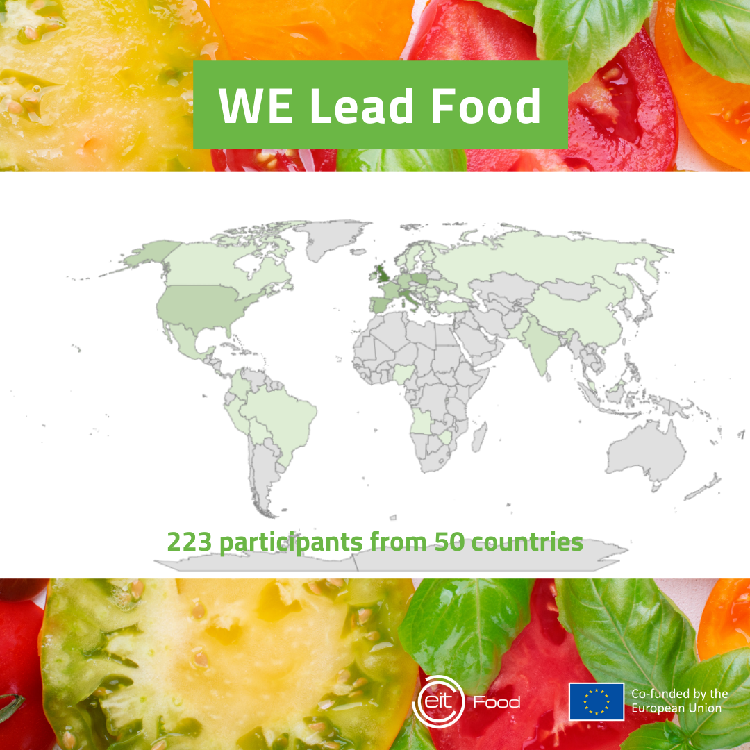 WE Lead Food Podcast Shima Barakat Geo map